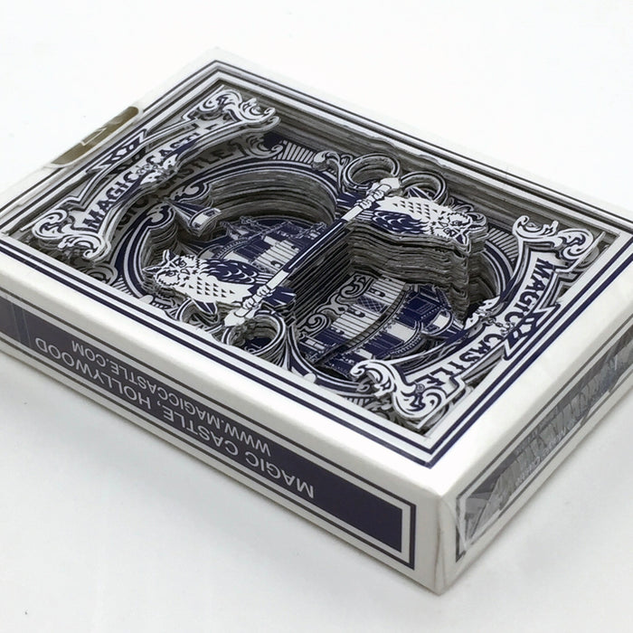 3-D Magic Castle Deck Blue image 0