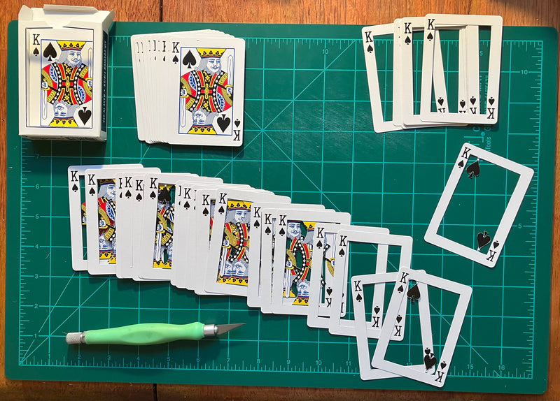 3-D Bicycle King of Spades