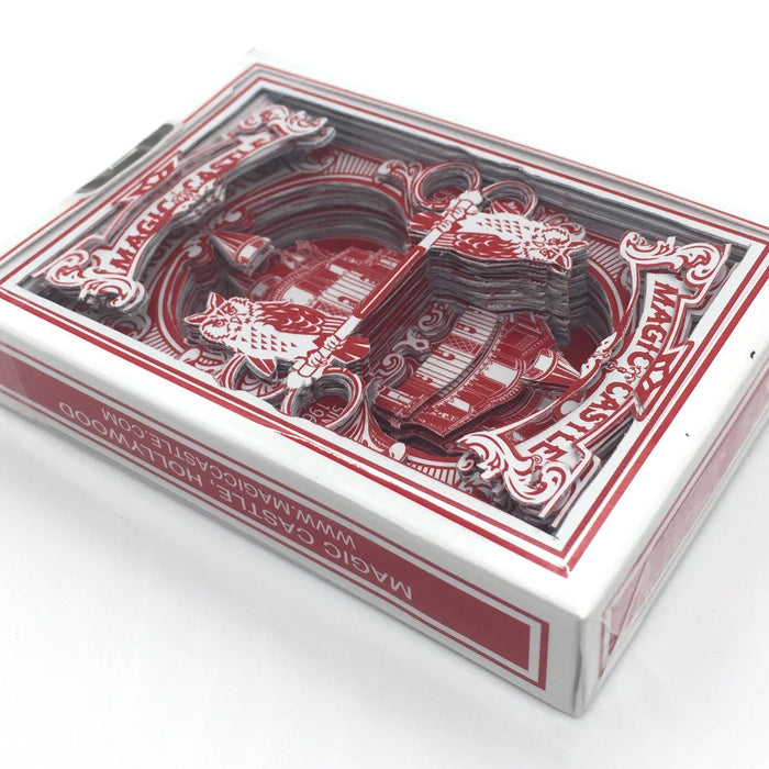 3-D Magic Castle Deck Red image 0
