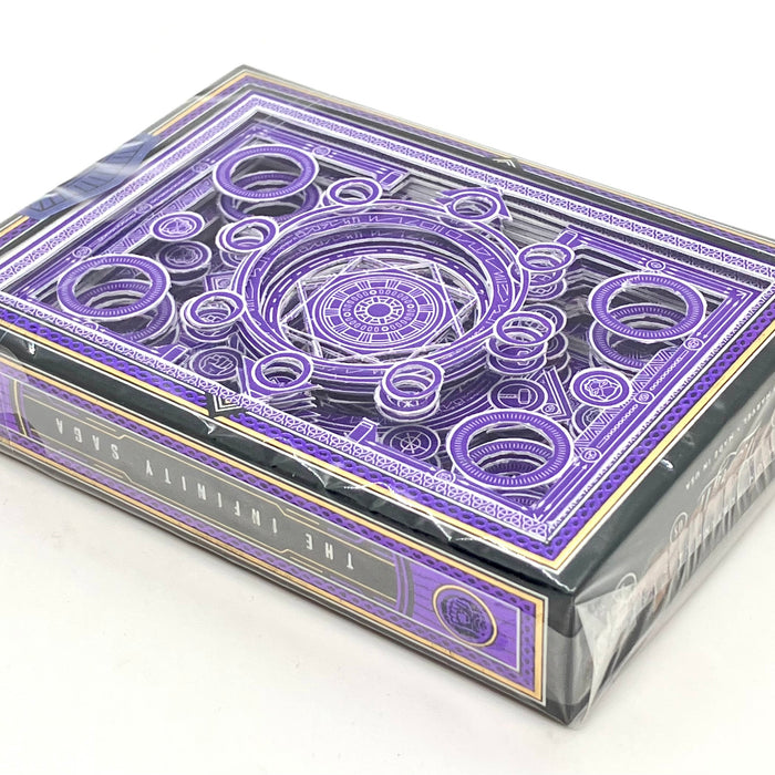 The Avengers 3-D Deck Purple image 0