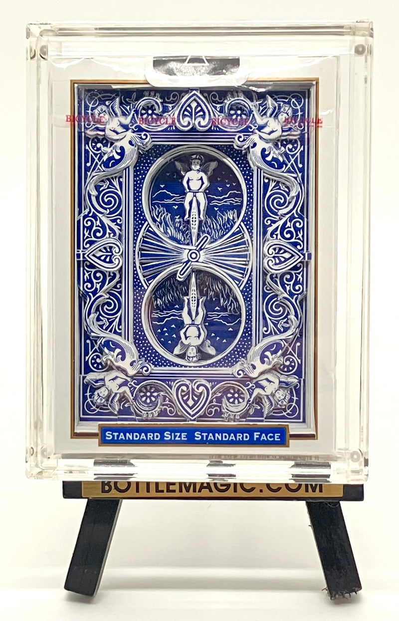 3-D Bicycle Deck Blue image 2