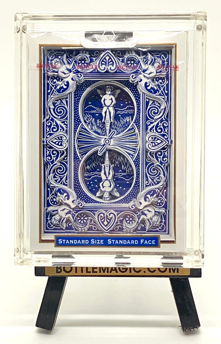 3-D Bicycle Deck Blue image 2