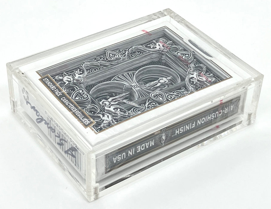 3-D Bicycle Deck Black image 1
