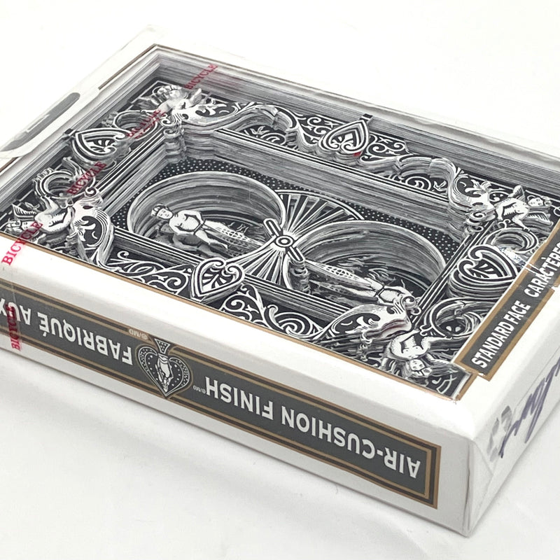 3-D Bicycle Deck Black image 0
