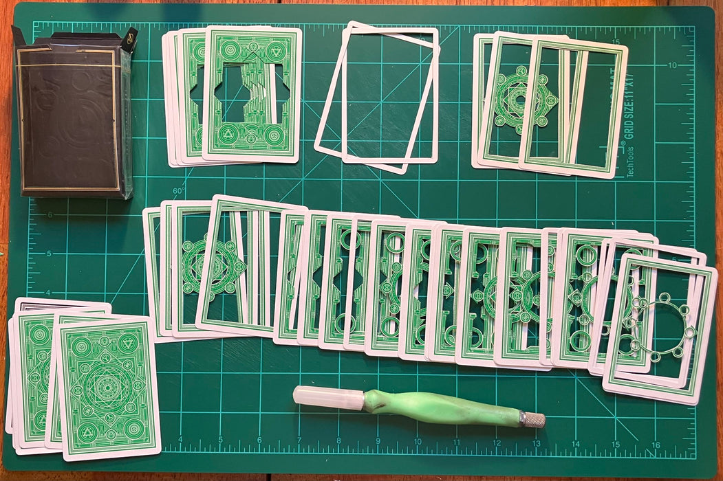 The Avengers 3-D Deck Green