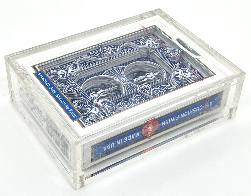 3-D Bicycle Deck Blue image 1