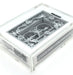 3-D Bicycle Deck Silver image 1