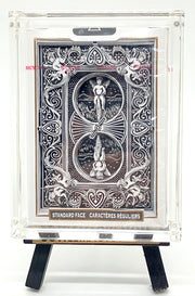 3-D Bicycle Deck Black image 2