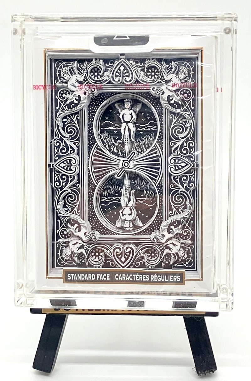 3-D Bicycle Deck Black image 2