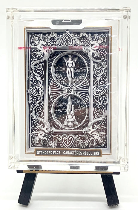 3-D Bicycle Deck Black image 2