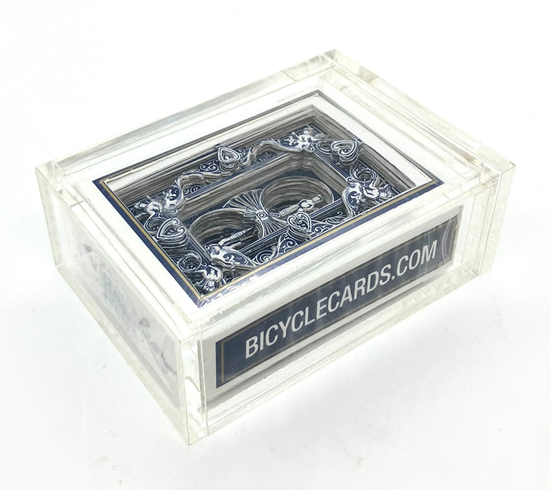 Bicycle Blue Mini 3-D Cut Deck