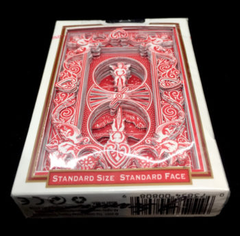 Bottle Magic - 3-D Bicycle Deck Red