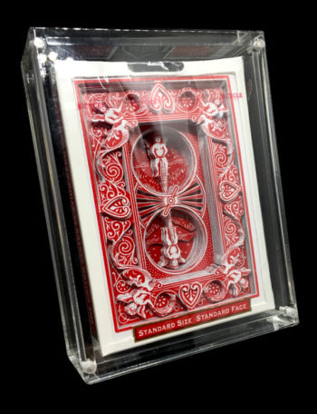 Bottle Magic - 3-D Bicycle Deck Red