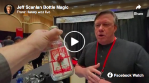 Jeff Scanlan Bottle Magic at MAGIC Live - Bottle Magic